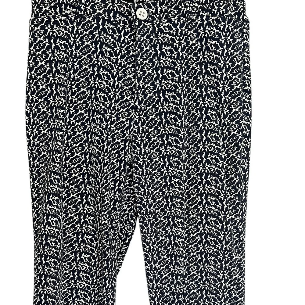 Windridge Cheryl Nash Black and White Patterned Capris
